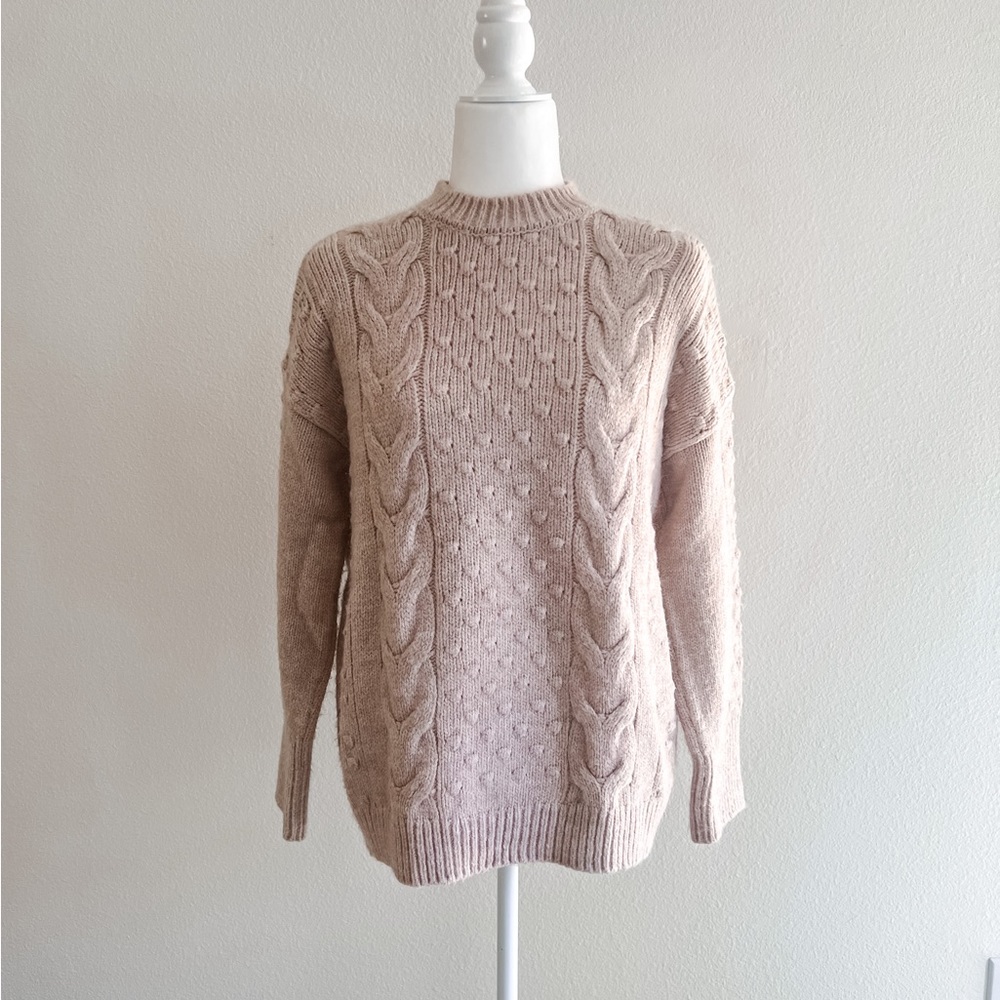 Chunky knit sweater